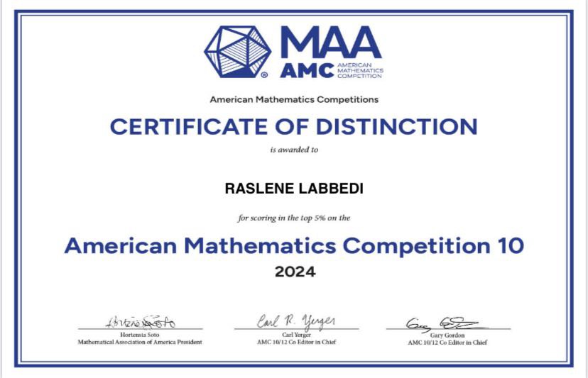Distinction Raslene