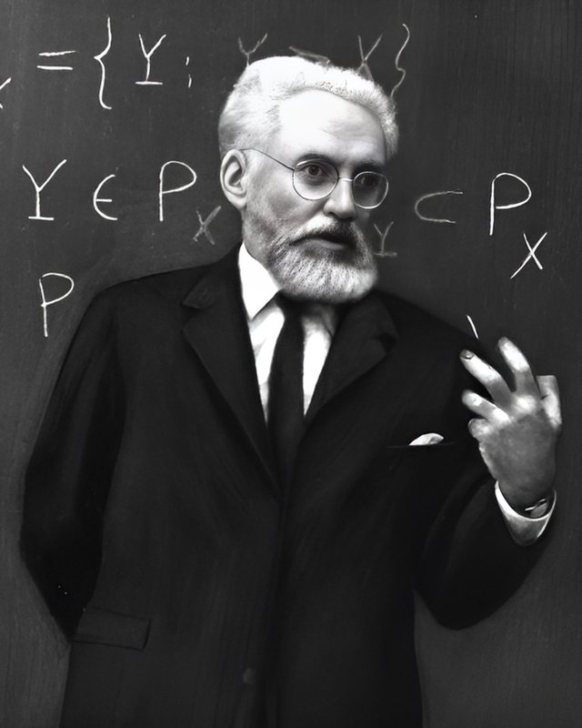 Portrait of Aleksandr Danilovich Aleksandrov